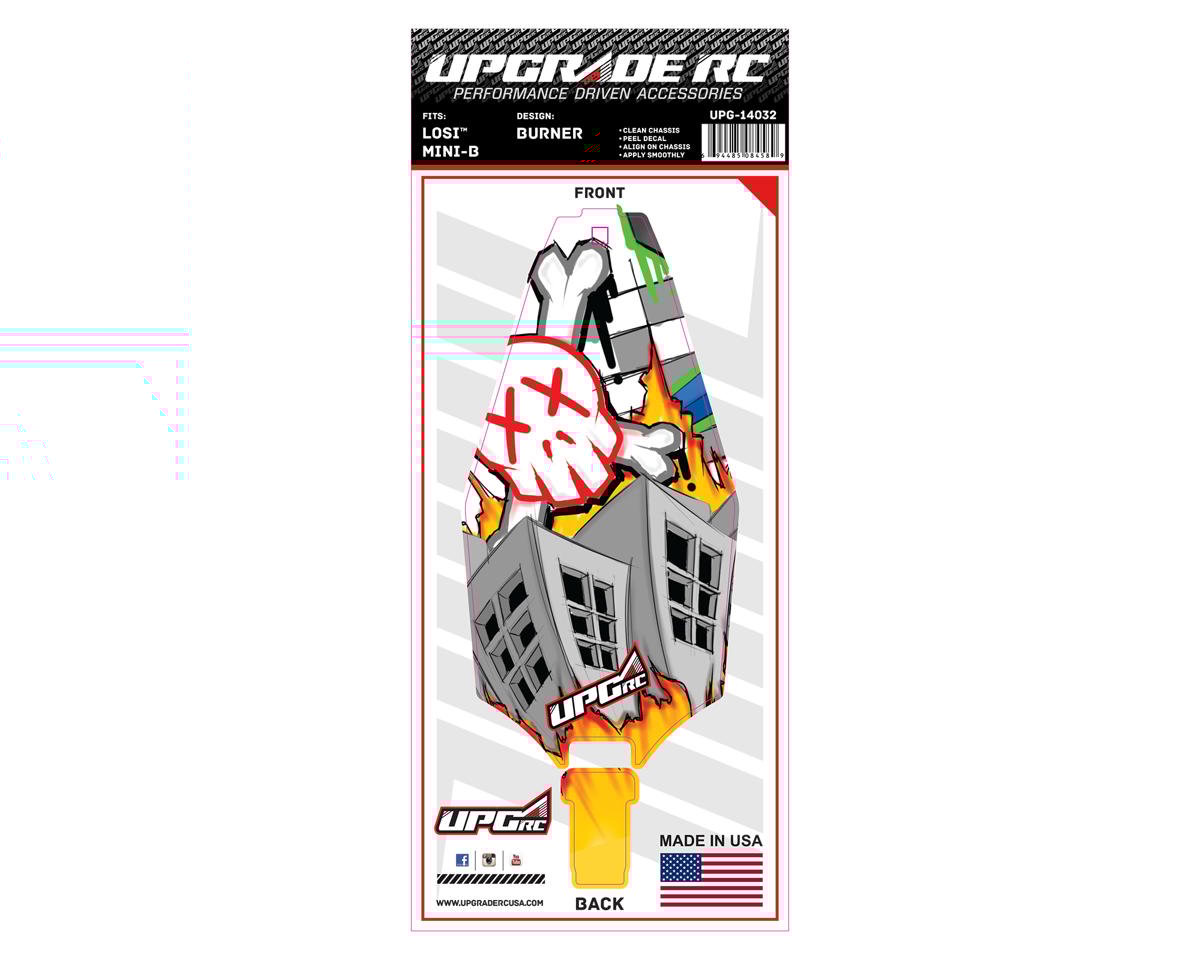 UpGrade RC Chassis Protector for Losi® Mini-B™ (Burner) (1)