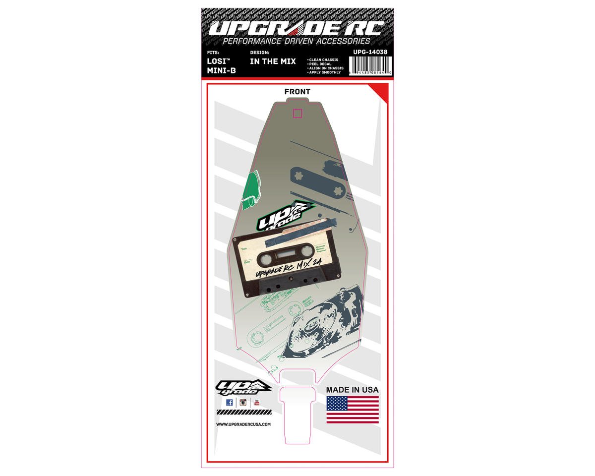 UpGrade RC Chassis Protector for Losi® Mini-B™ (In The Mix) (1)