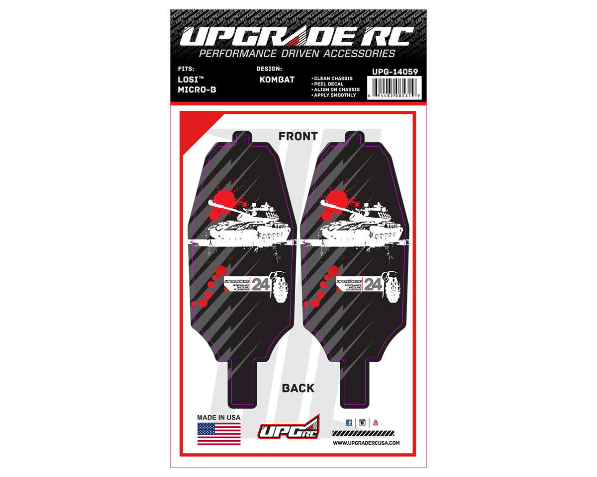 UpGrade RC Chassis Protector for Losi® Micro-B (Kombat) (2)