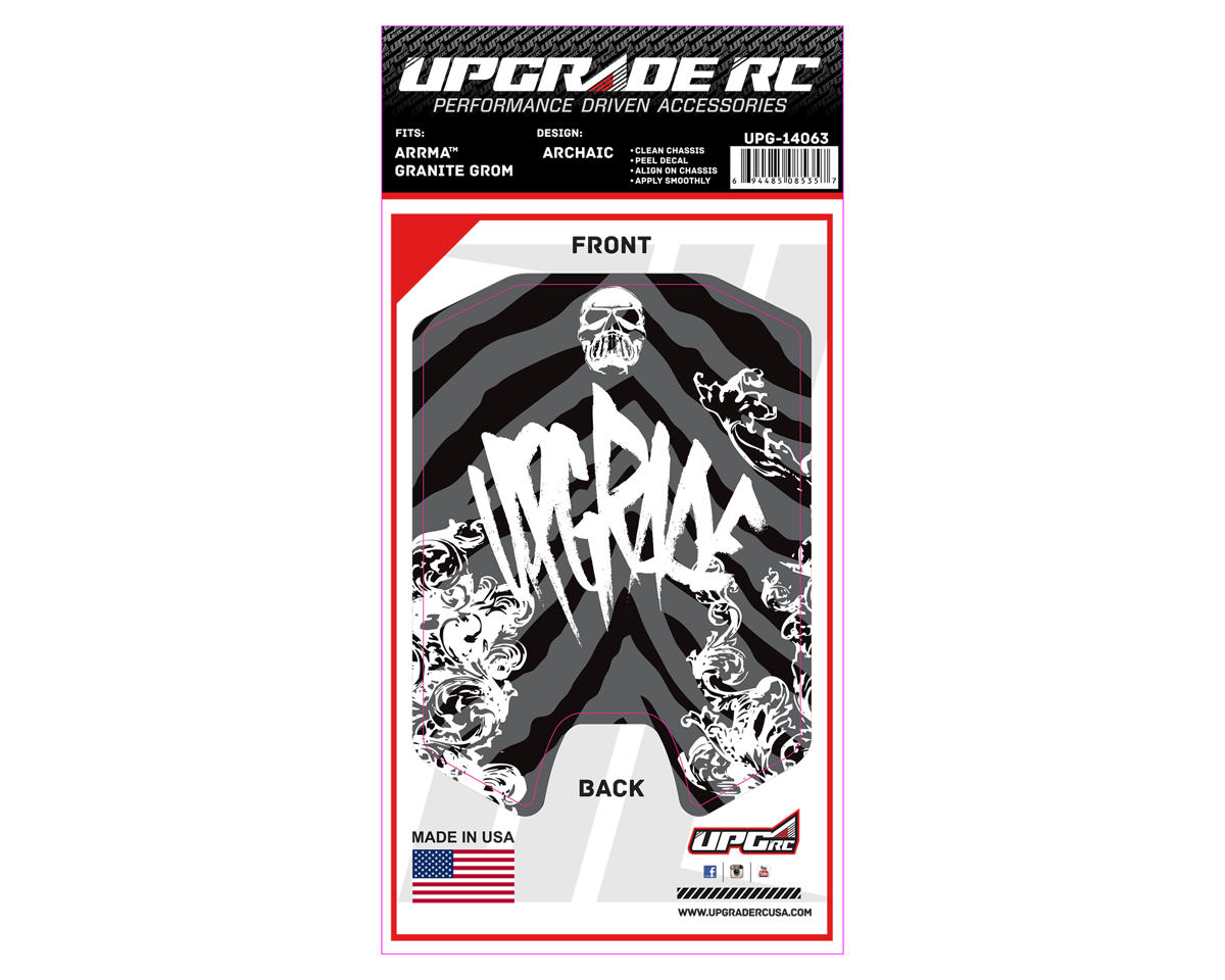 UpGrade RC Chassis Protector for Arrma® Granite™ Grom (Archaic) (1)