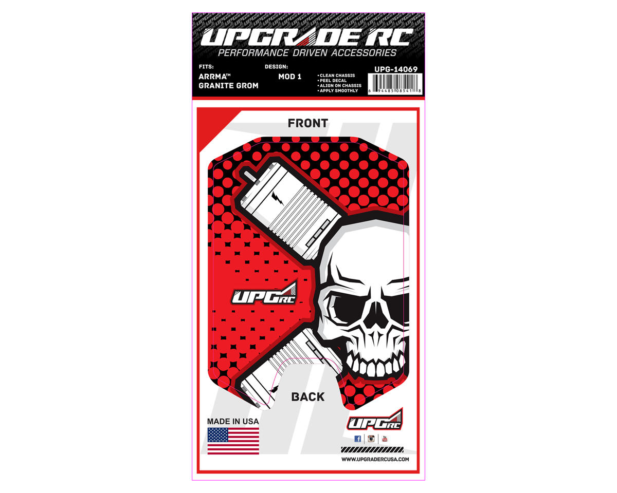 UpGrade RC Chassis Protector for Arrma® Granite™ Grom (Mod 1) (1)