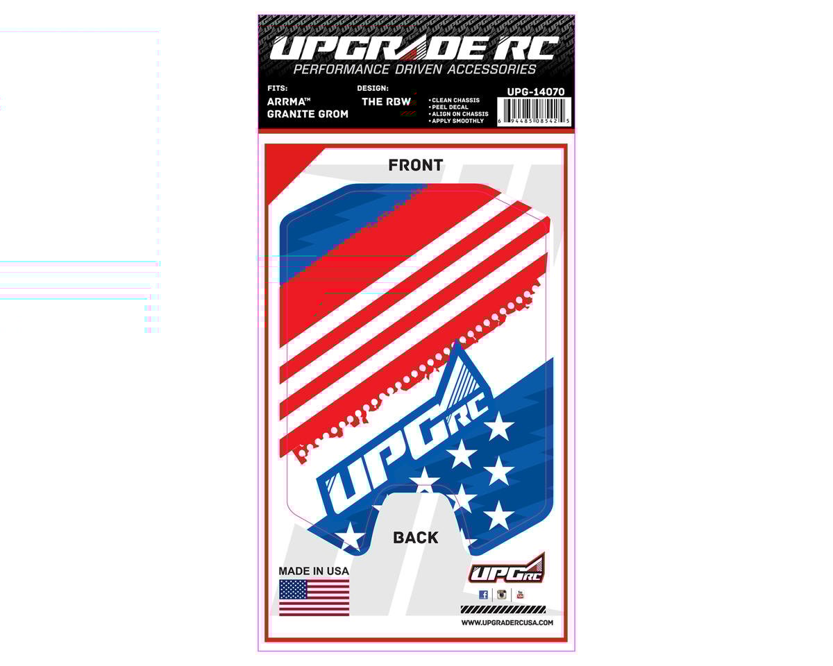 UpGrade RC Chassis Protector for Arrma® Granite™ Grom (The RBW) (1)