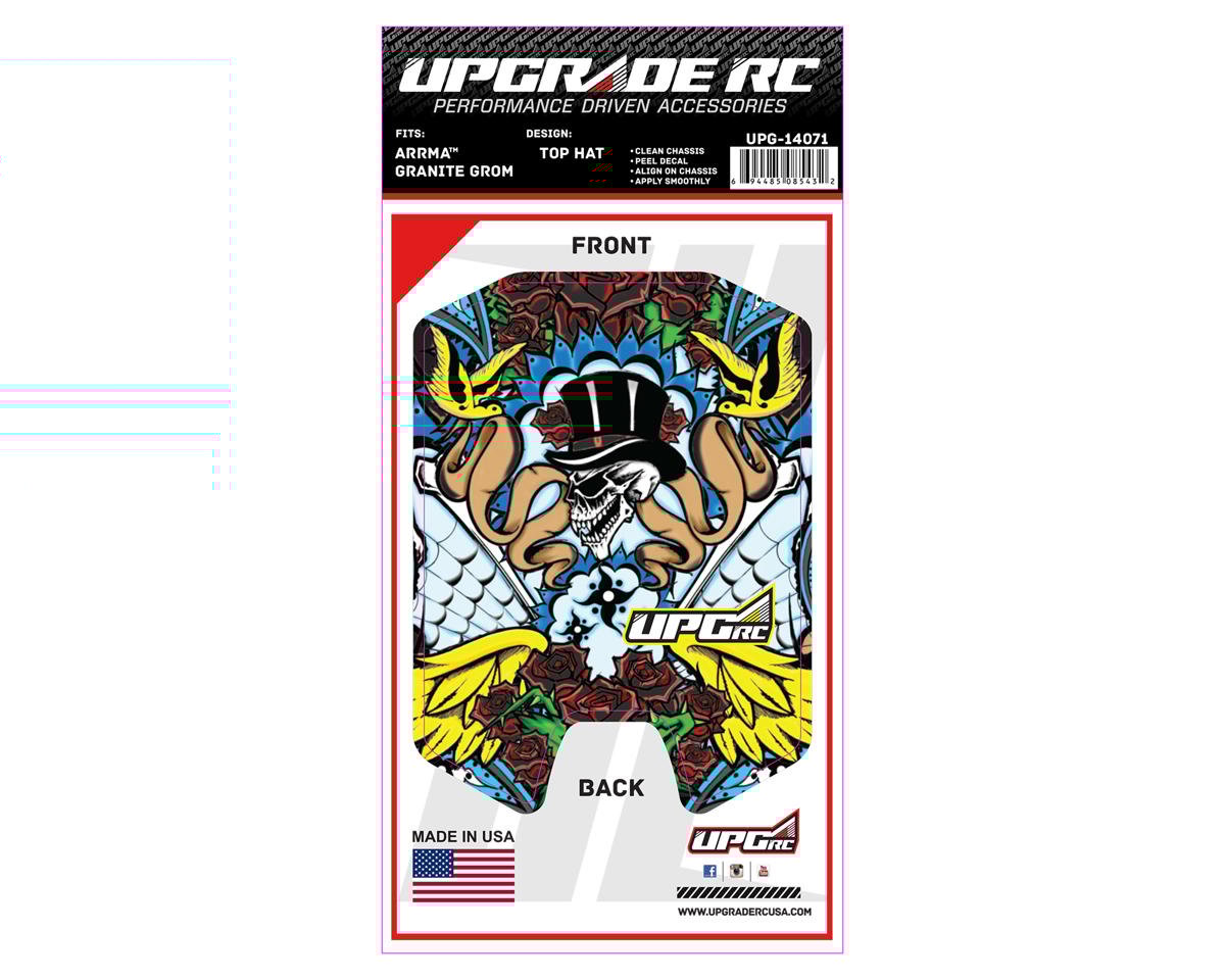 UpGrade RC Chassis Protector for Arrma® Granite™ Grom (Top Hat) (1)
