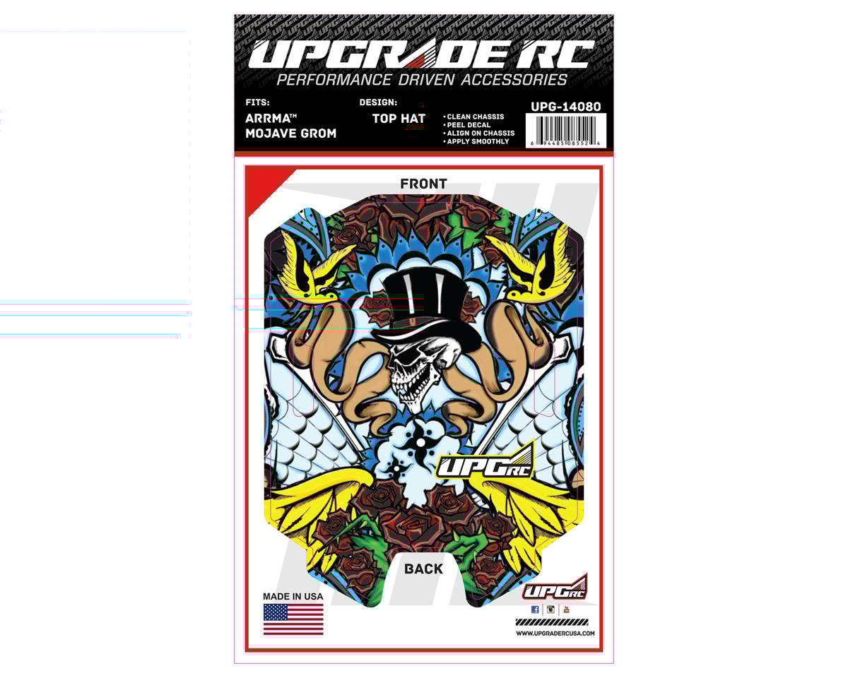 UpGrade RC Chassis Protector for Arrma® Mojave™ Grom (Top Hat) (1)