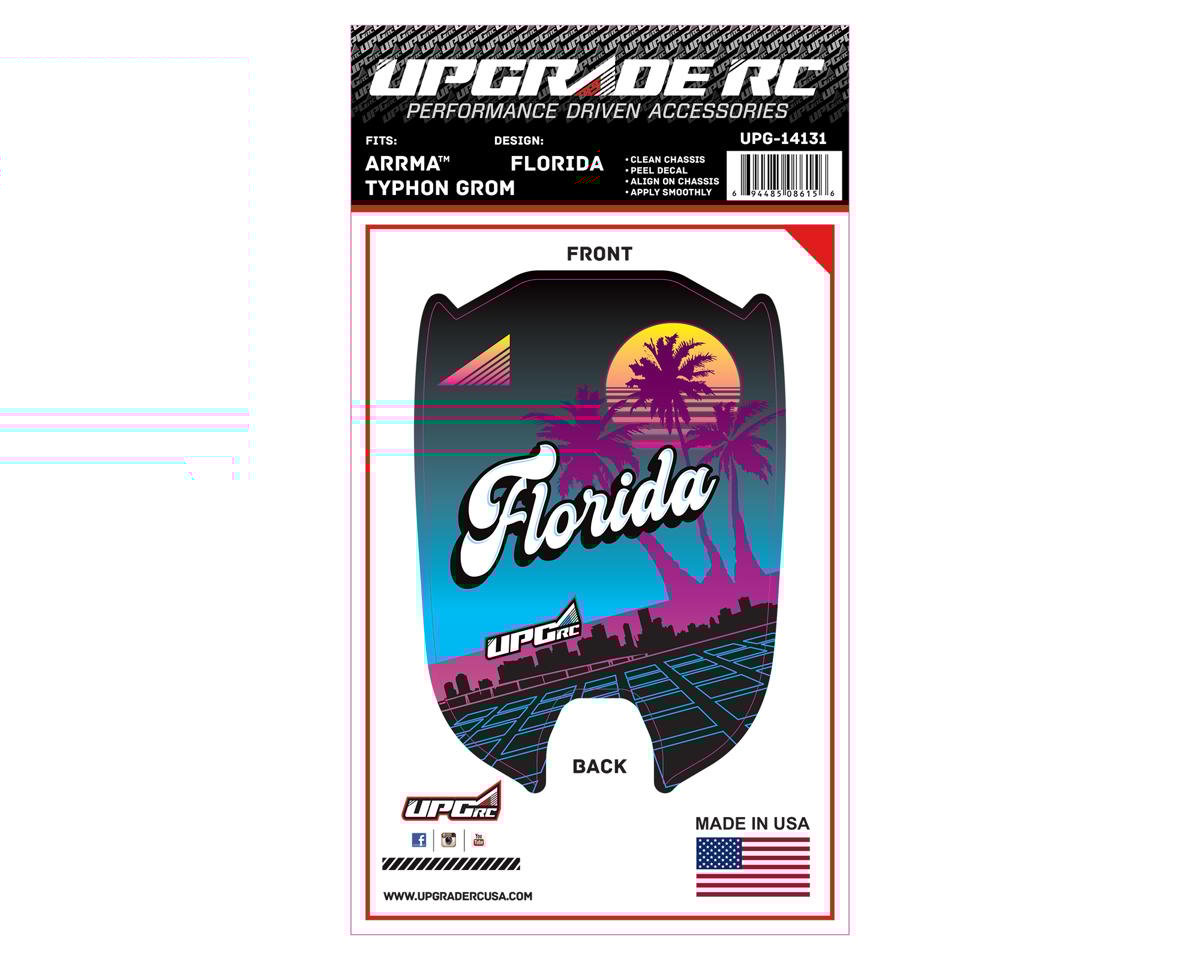 UpGrade RC Chassis Protector for Arrma® Typhon™ Grom (Florida) (1)