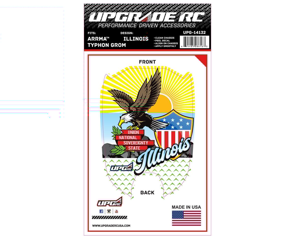 UpGrade RC Chassis Protector for Arrma® Typhon™ Grom (Illinois) (1)