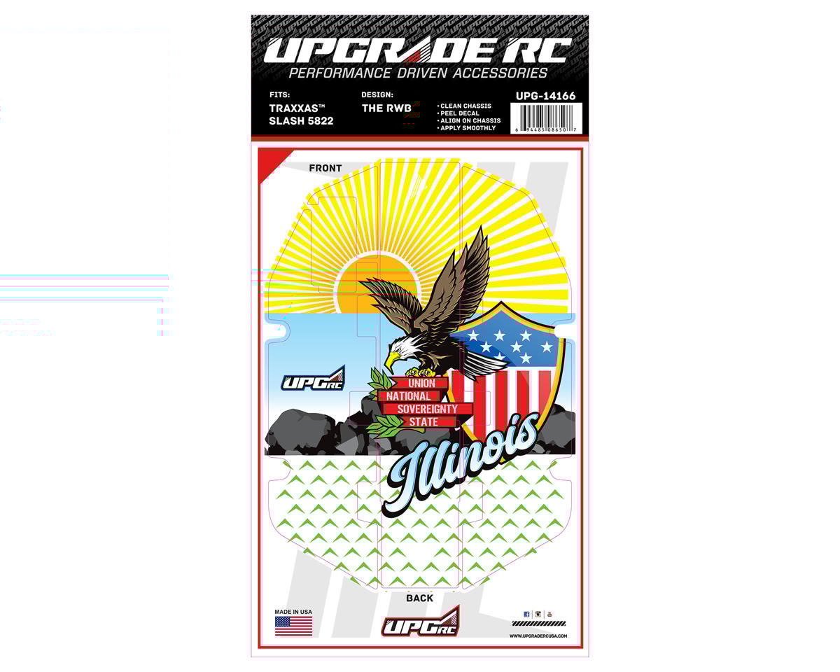 UpGrade RC Chassis Protector for Traxxas® Slash® 2WD (Illinois) (1)