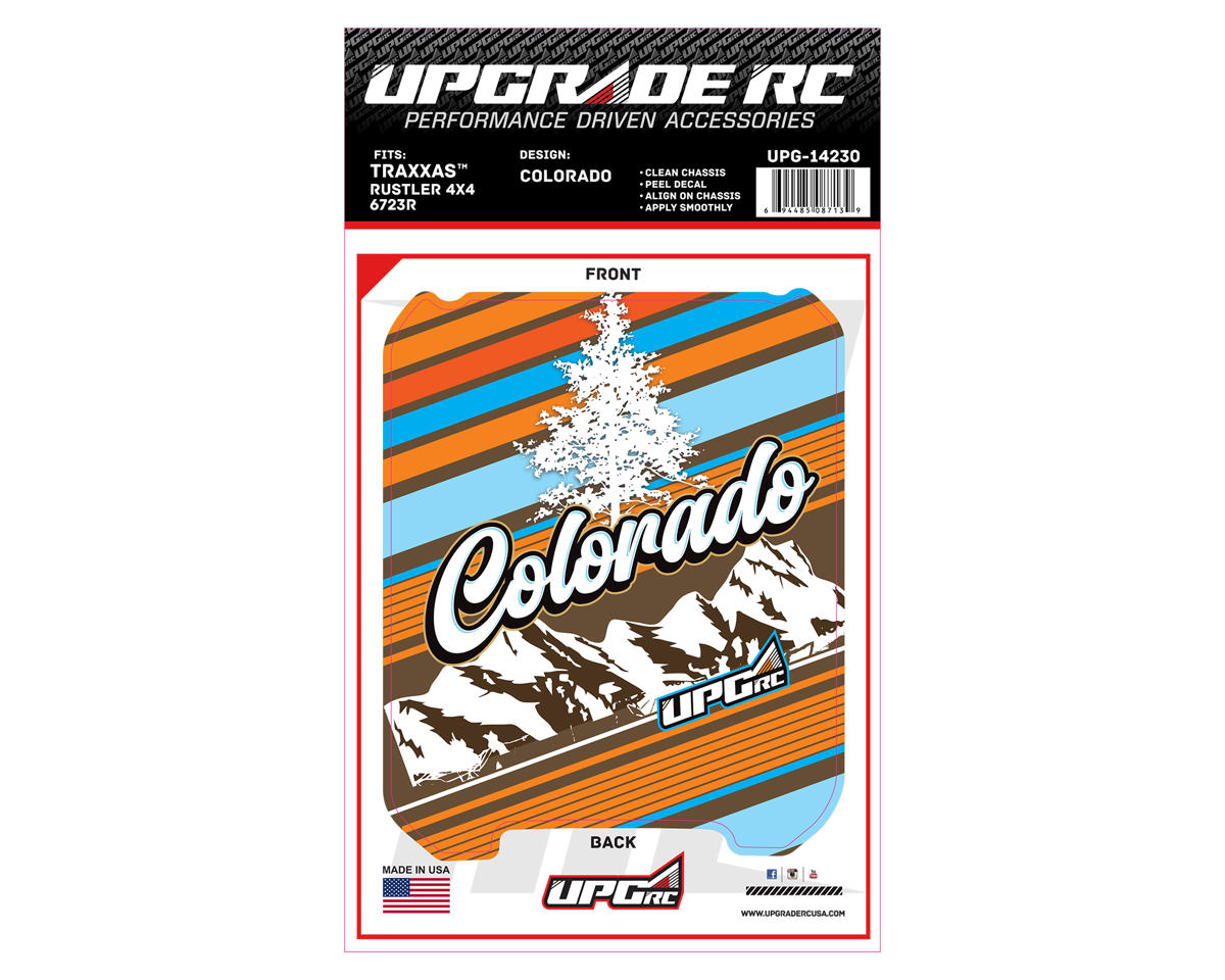 UpGrade RC Chassis Protector for Traxxas® Rustler® 4x4 (Colorado) (1)