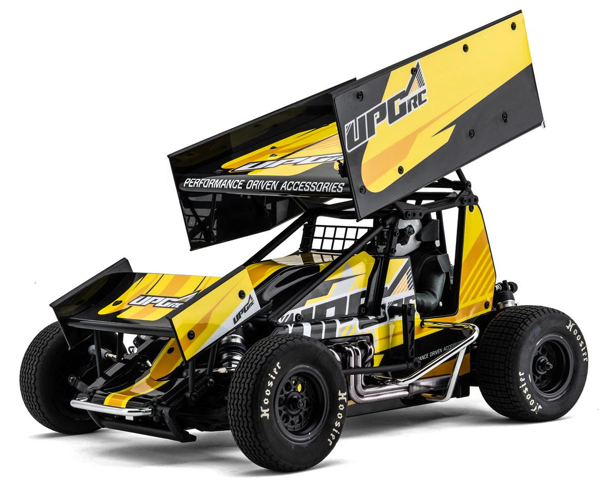 UpGrade RC "Vector" Graphic Set for Losi® 22S™ Sprint Car (Yellow)