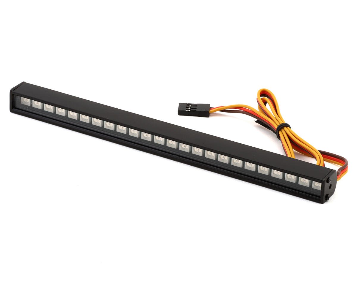 UpGrade RC 156mm RGB LED Light Bar (Black) (20 Lighting Functions)