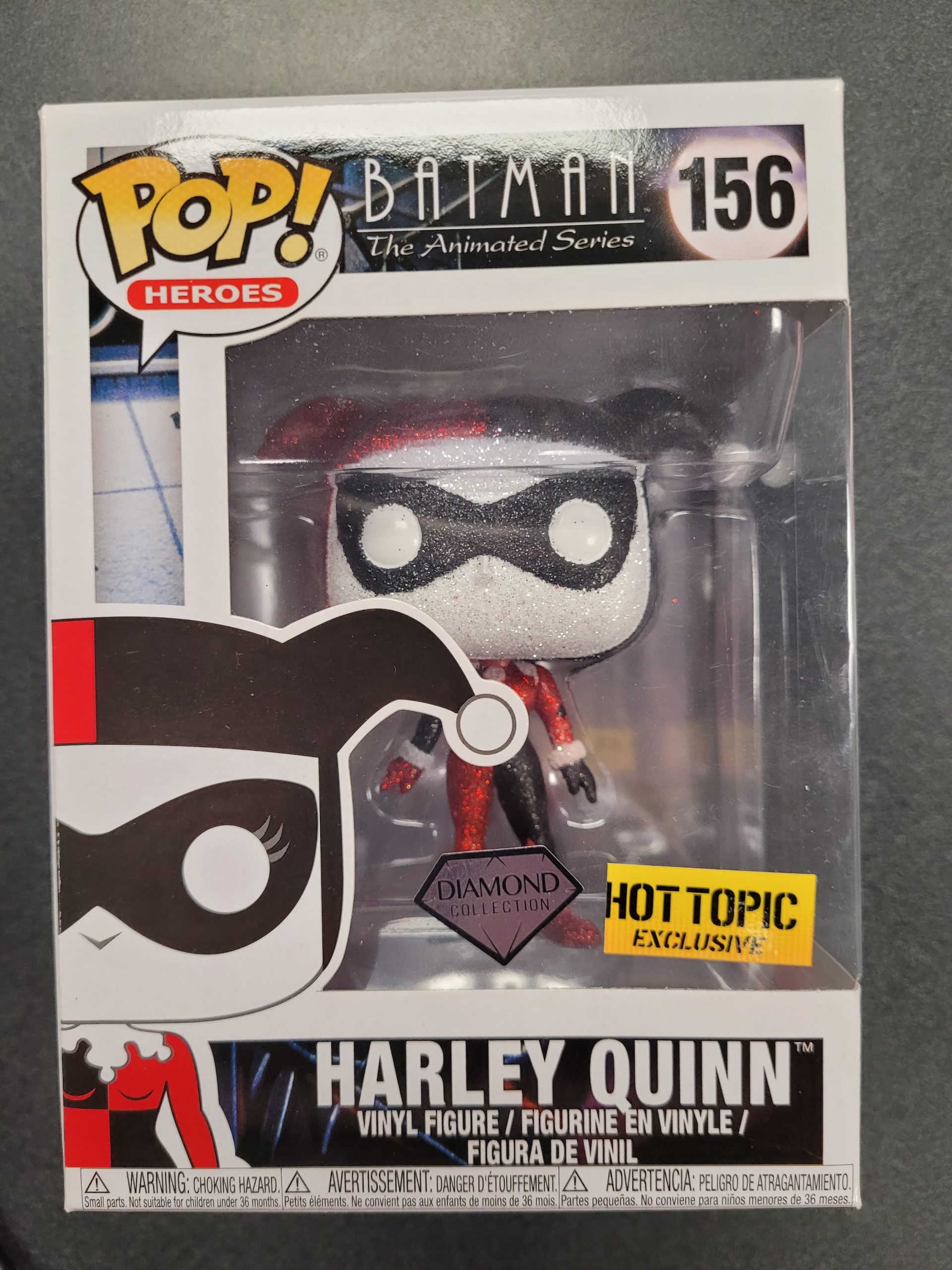 POP Figure: DC Batman Animated Series #0156 - Harley Quinn (Diamond Ho