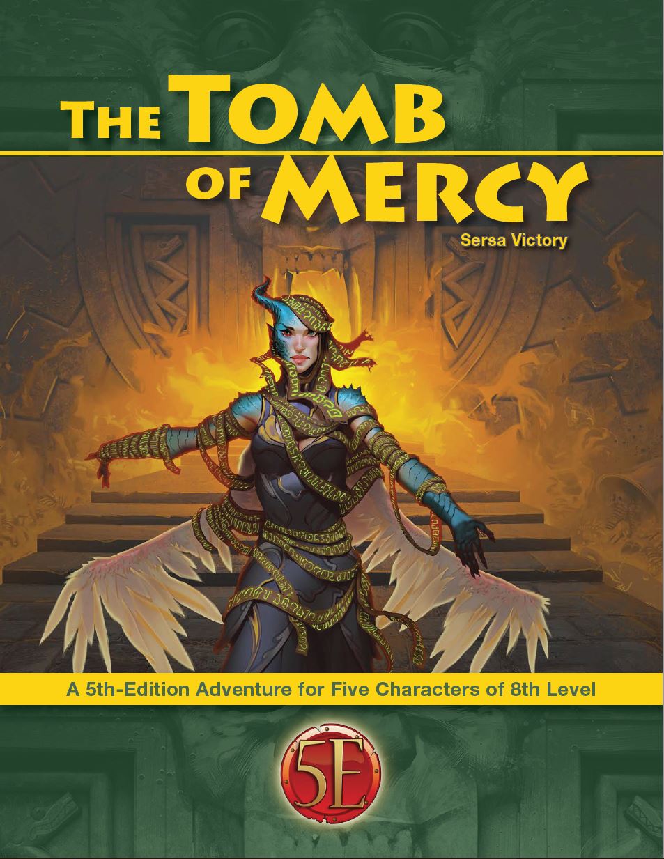 D&D 5E OGL: Adventure - The Tome of Mercy - for 5 characters of 8th le