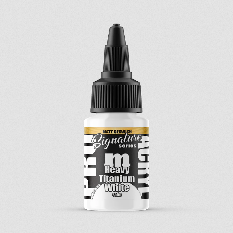 Monument Hobbies: PRO Acryl Signature Series - S21 Heavy Titanium Whit