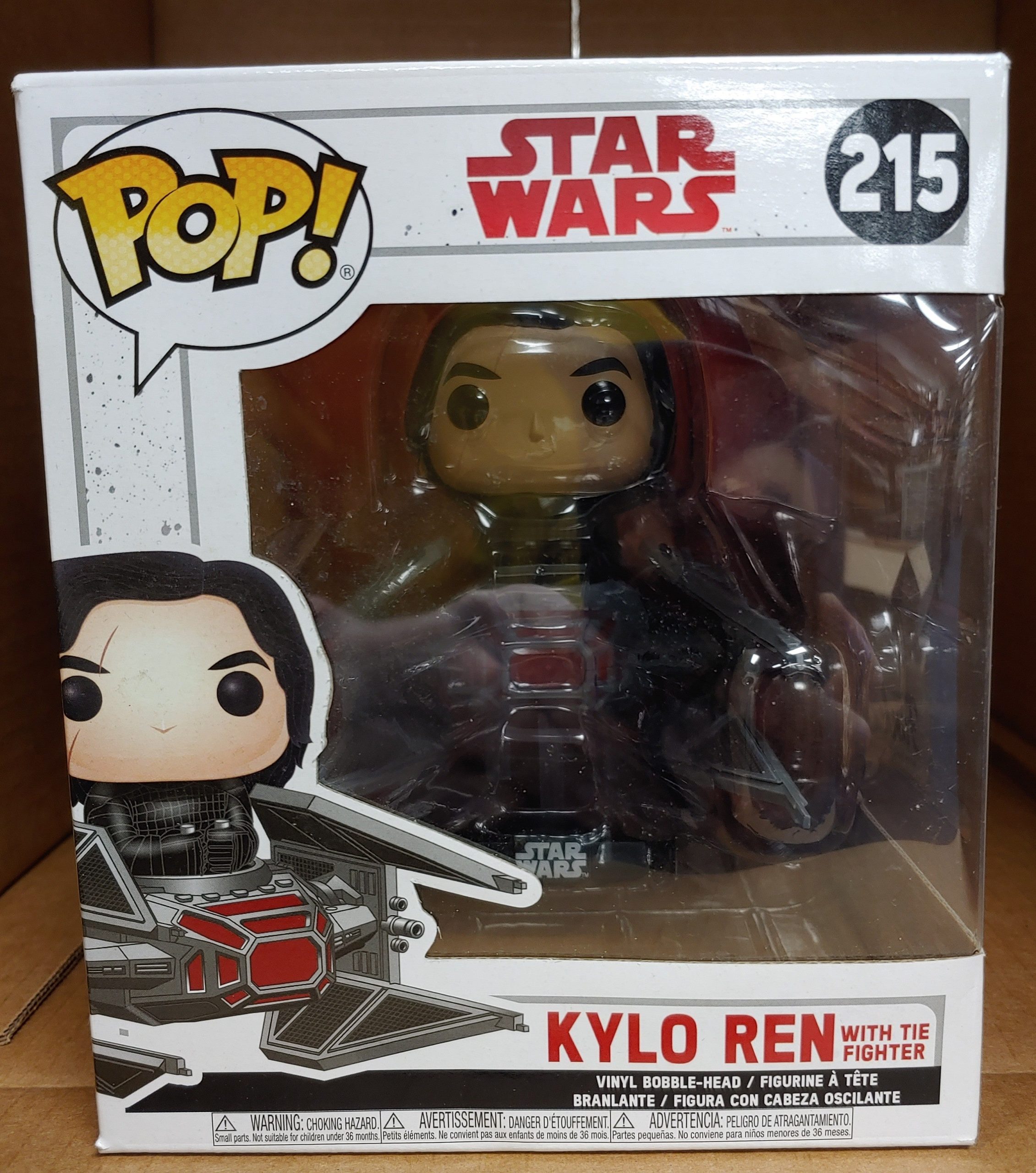 POP Figure Rides: Star Wars The Last Jedi #0215 - Kylo w/ Tie Fighter
