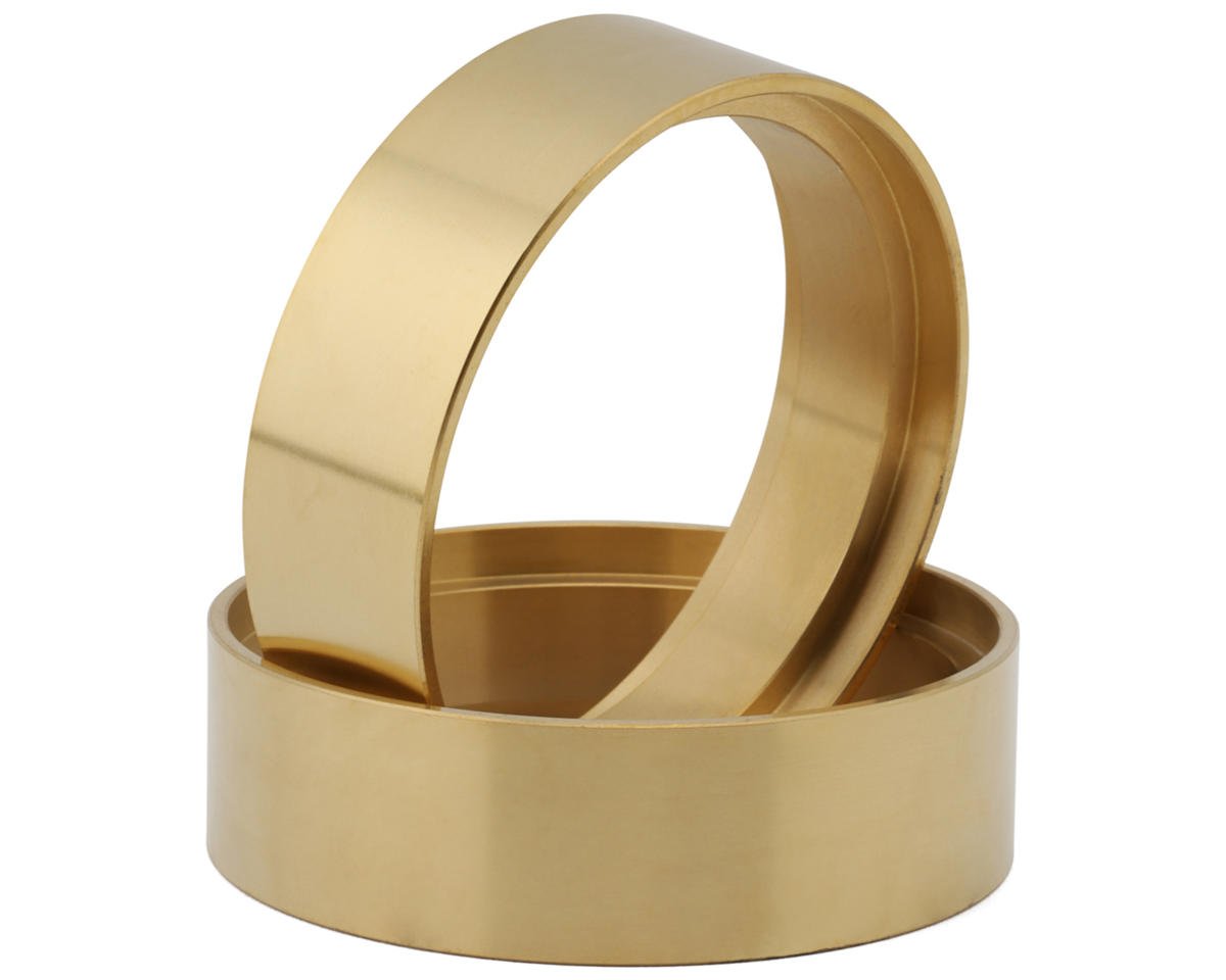 Vanquish Products 2.2" Brass Clamp Rings (0.8") (2) (102.5g ea)