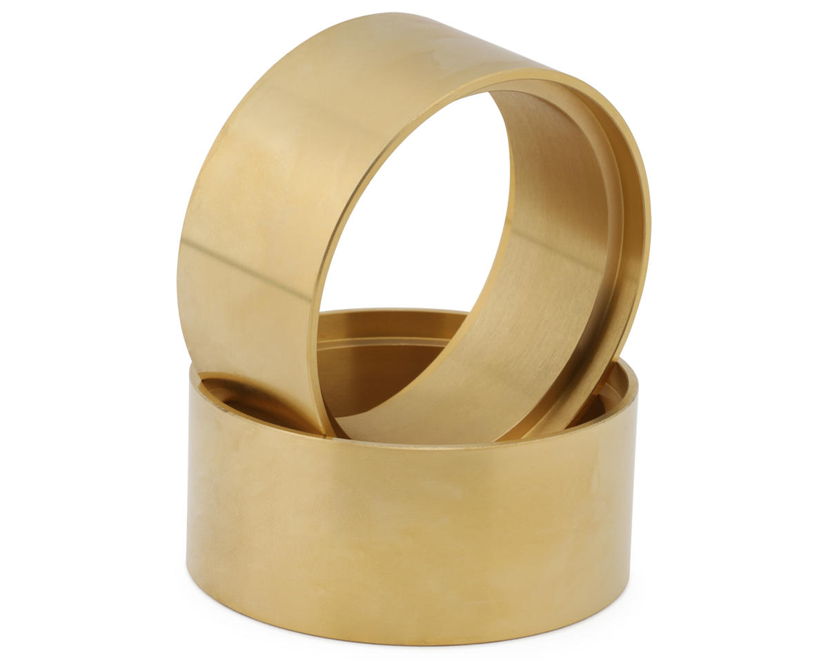 Vanquish Products 2.2" Brass Clamp Rings (1.2") (2) (177g ea)