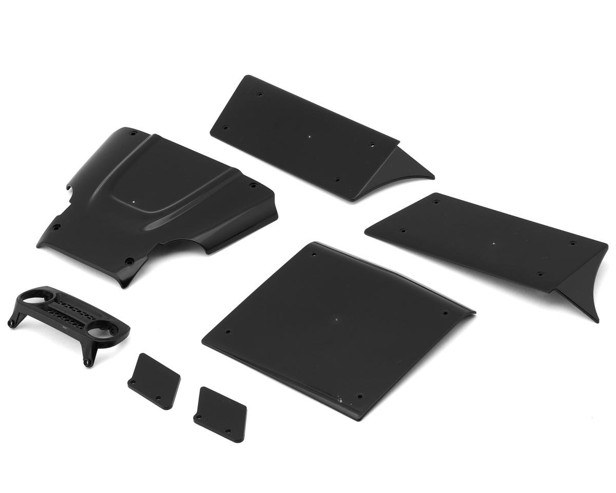 Vanquish Products H10 Optic Body Panel Set (Black/Yokohama) w/Decals