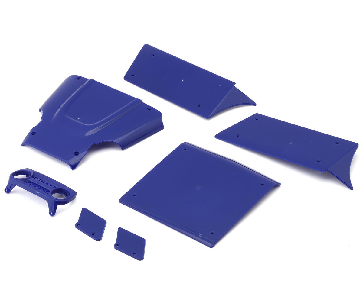 Vanquish Products H10 Optic Body Panel Set (Blue/Sparco) w/Decals