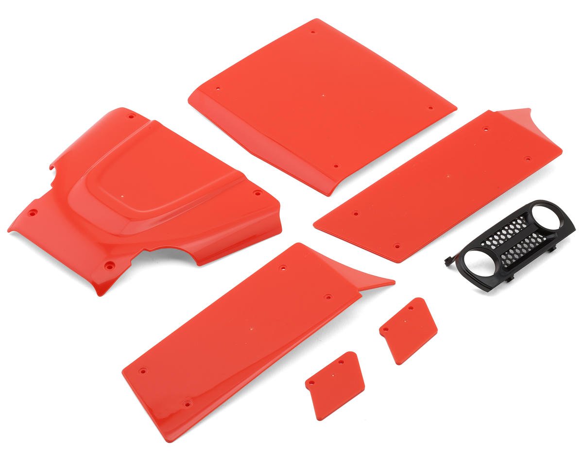 Vanquish Products H10 Optic Body Panel Set (Red/Eibach) w/Decals