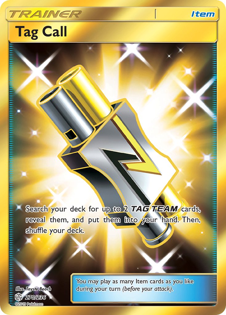 Tag Call - 270/236 (CEC) Secret Rare - Near Mint Holofoil