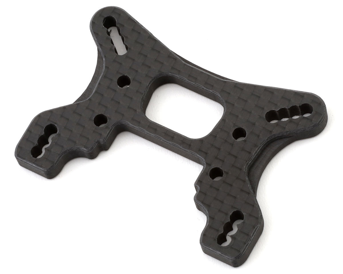 Vision Racing Team Associated B74.2 Front Carbon Fiber Gullwing Shock Tower (5mm)