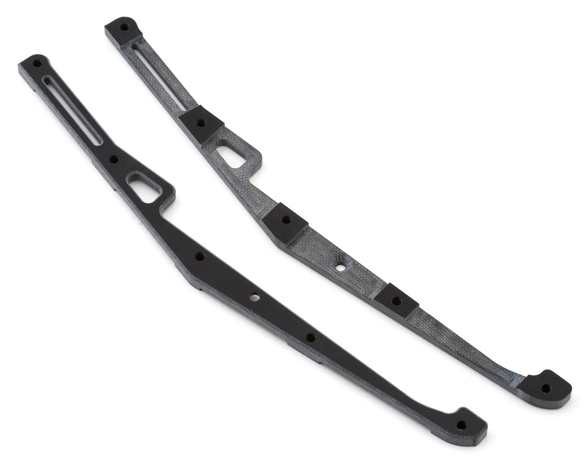 Vision Racing TLR 22T 5.0 /+5mm FR4 M-flex Chassis Side Braces (2022)