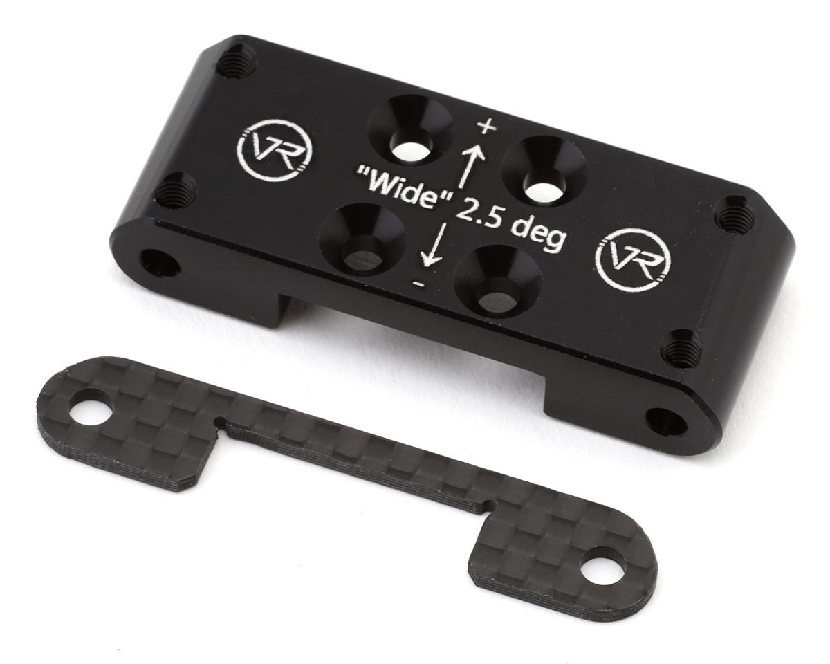 Vision Racing Team Associated B7 Wide Front Aluminum Bulkhead 2.5 Degree