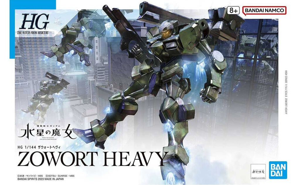 1/144 (HG): Gundam: The Witch from Mercury - #20 F/D-20 Zowort Heavy