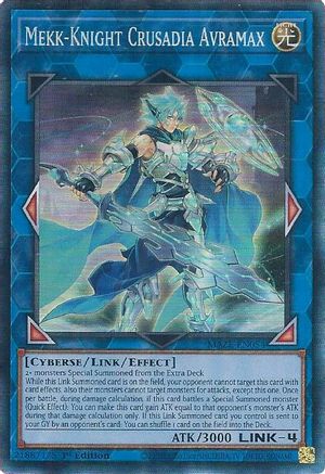 Mekk-Knight Crusadia Avramax (MAZE-EN054) Collectors Rare - Near Mint