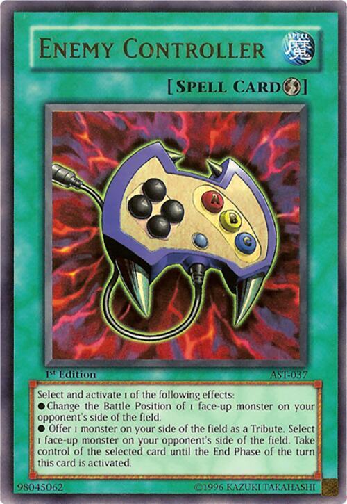 Enemy Controller (AST-037) Moderate Play 1st Edition