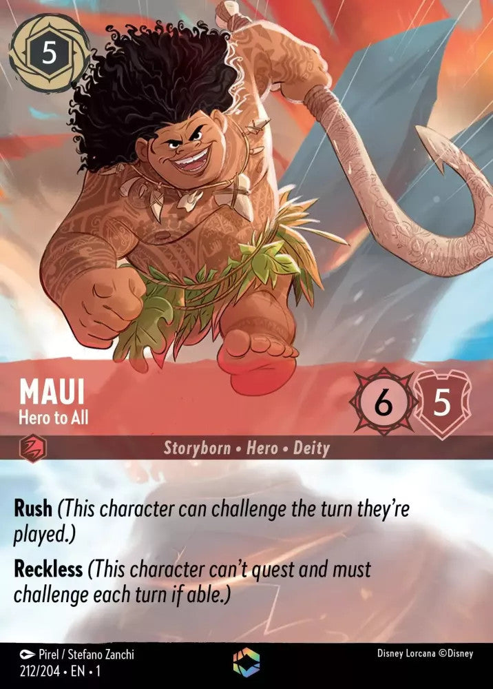 Maui - Hero to All (Alternate Art) (The First Chapter 212/204) Enchant