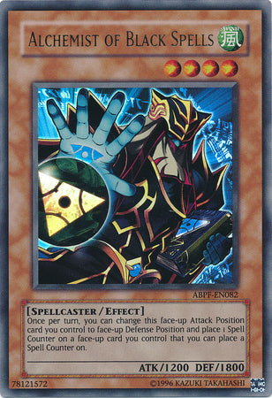 Alchemist of Black Spells (ABPF-EN082) Ultra Rare - Near Mint Unlimite