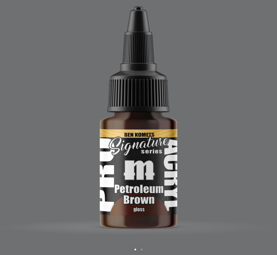 Monument Hobbies: PRO Acryl Signature Series - S14 Petroleum Brown (22