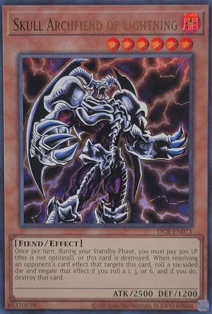 Skull Archfiend of Lightning (DCR-EN073 (c) 2020 25th Anniversary) Ult