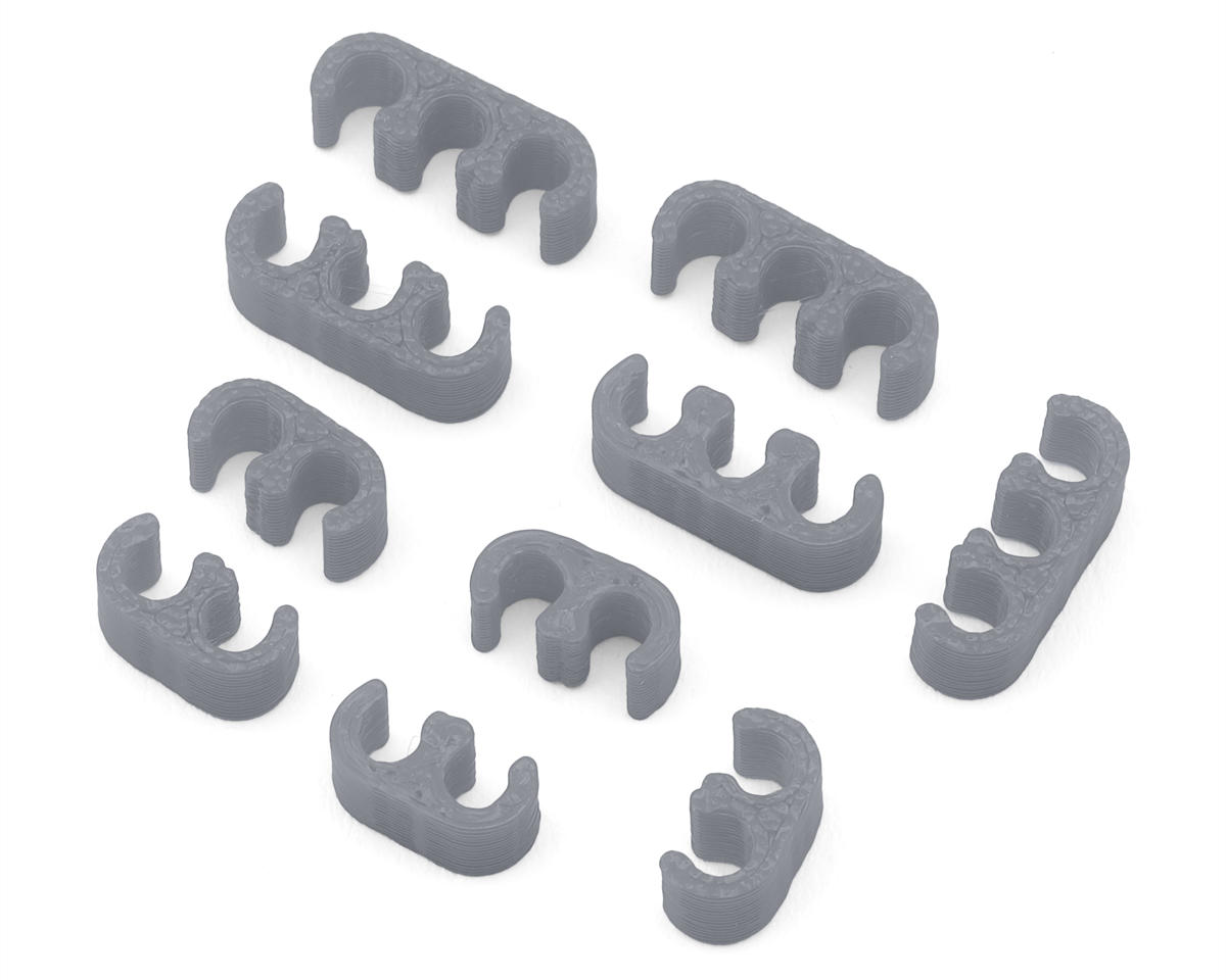 Webster Mods Wires & Cables Organizer Clips (Grey) (14AWG)