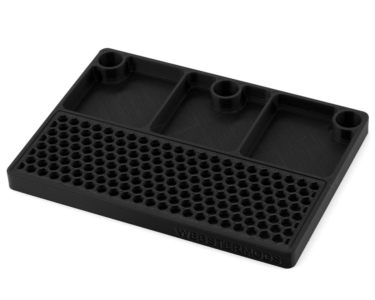Webster Mods Differential Rebuild & Drain Tray (Black) (178x127mm)