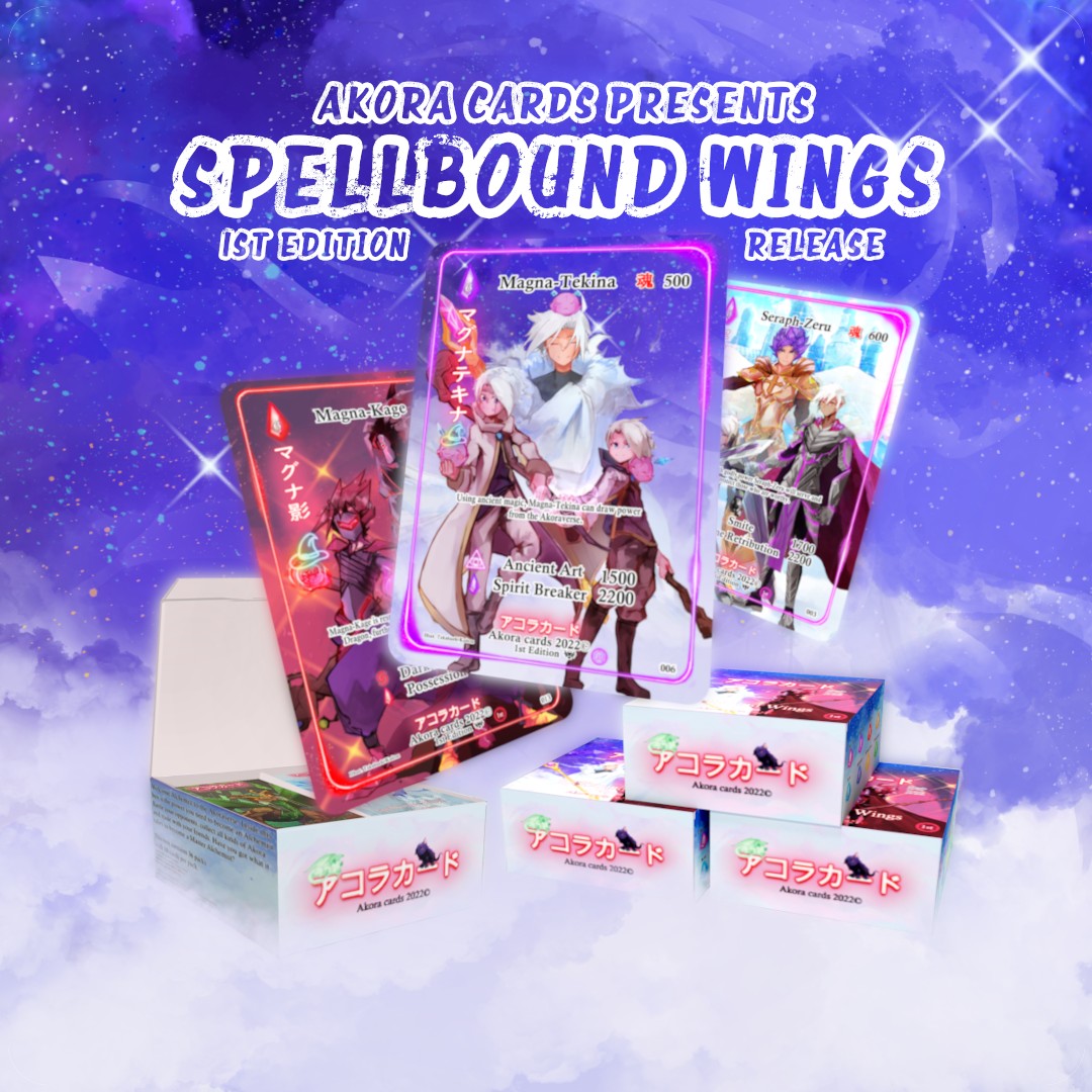 Akora TCG Spellbound Wings 1st Edition Booster Box