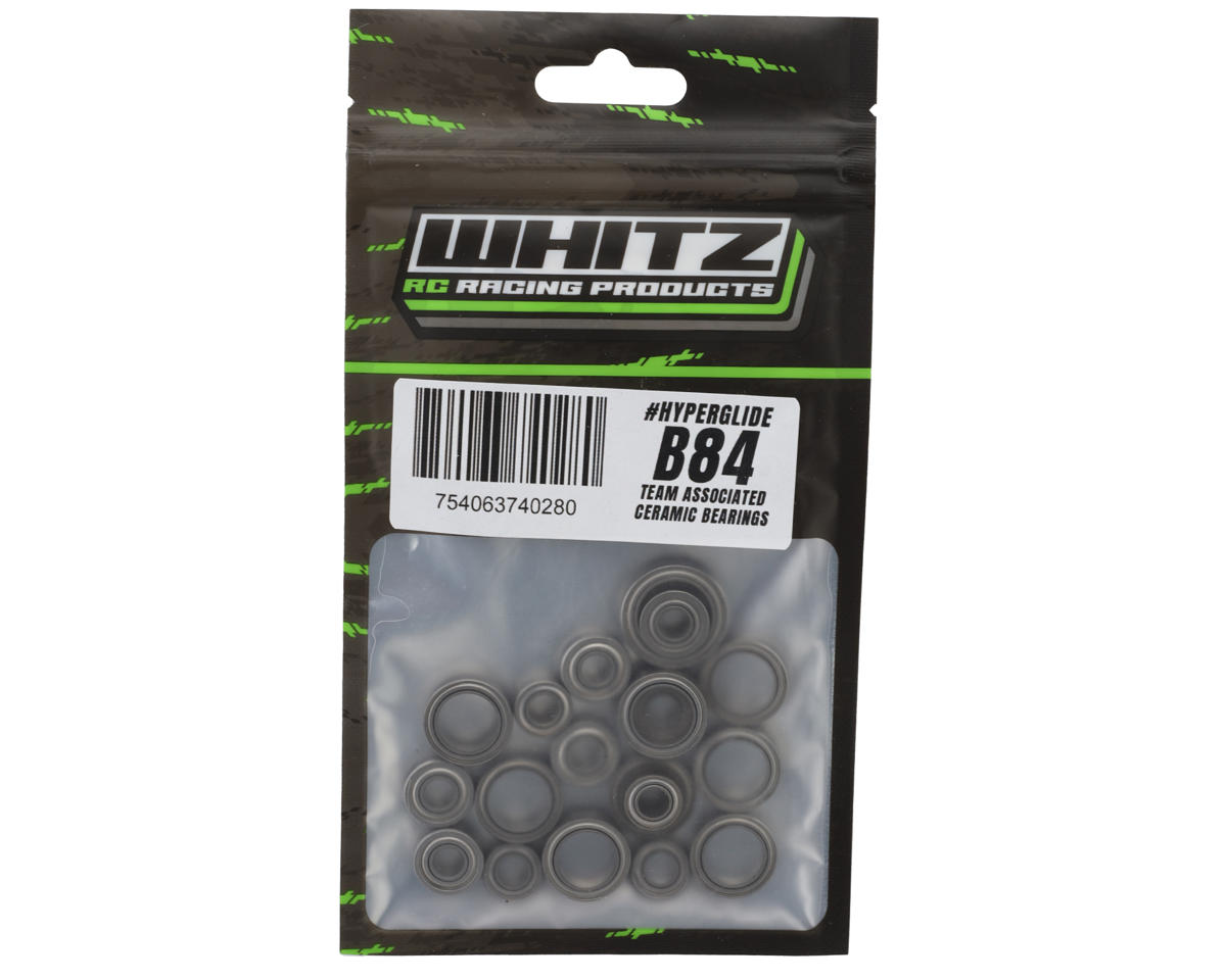 Whitz Racing Products Team Associated B84 HyperGlide Ceramic Ball Bearings Kit
