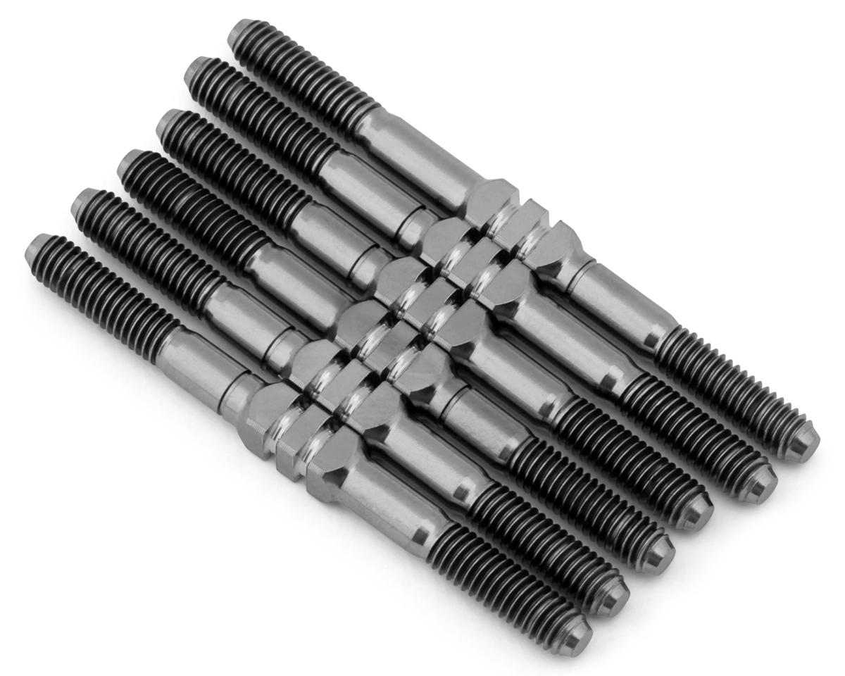 Whitz Racing Products Team Associated B84 HyperMax 3.5mm Titanium Turnbuckle Kit (Natural)