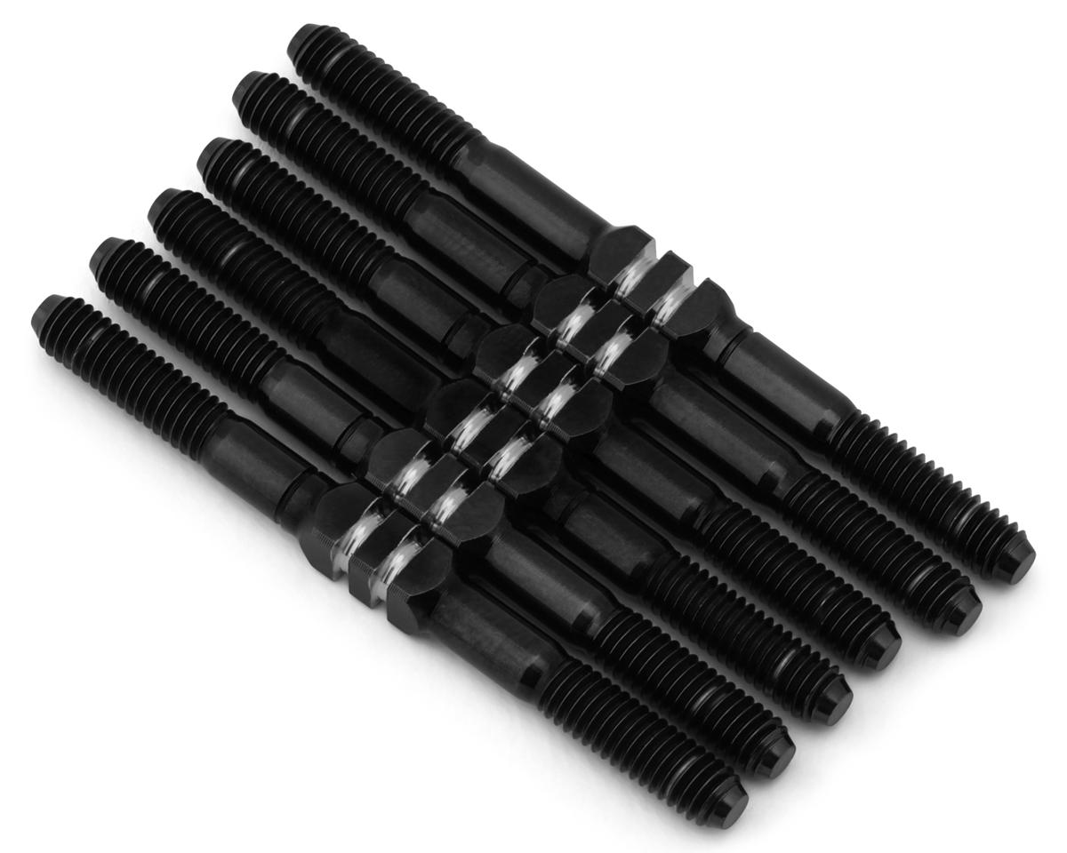 Whitz Racing Products Team Associated B84 HyperMax 3.5mm Titanium Turnbuckle Kit (Black)