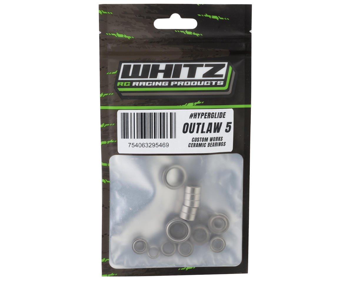Whitz Racing Products Custom Works Outlaw 5 HyperGlide Full Ceramic Ball Bearing Kit