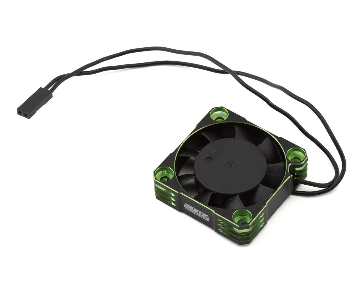 Whitz Racing Products 40mm HyperCool Aluminum Motor Cooling Fan (Neon Green)
