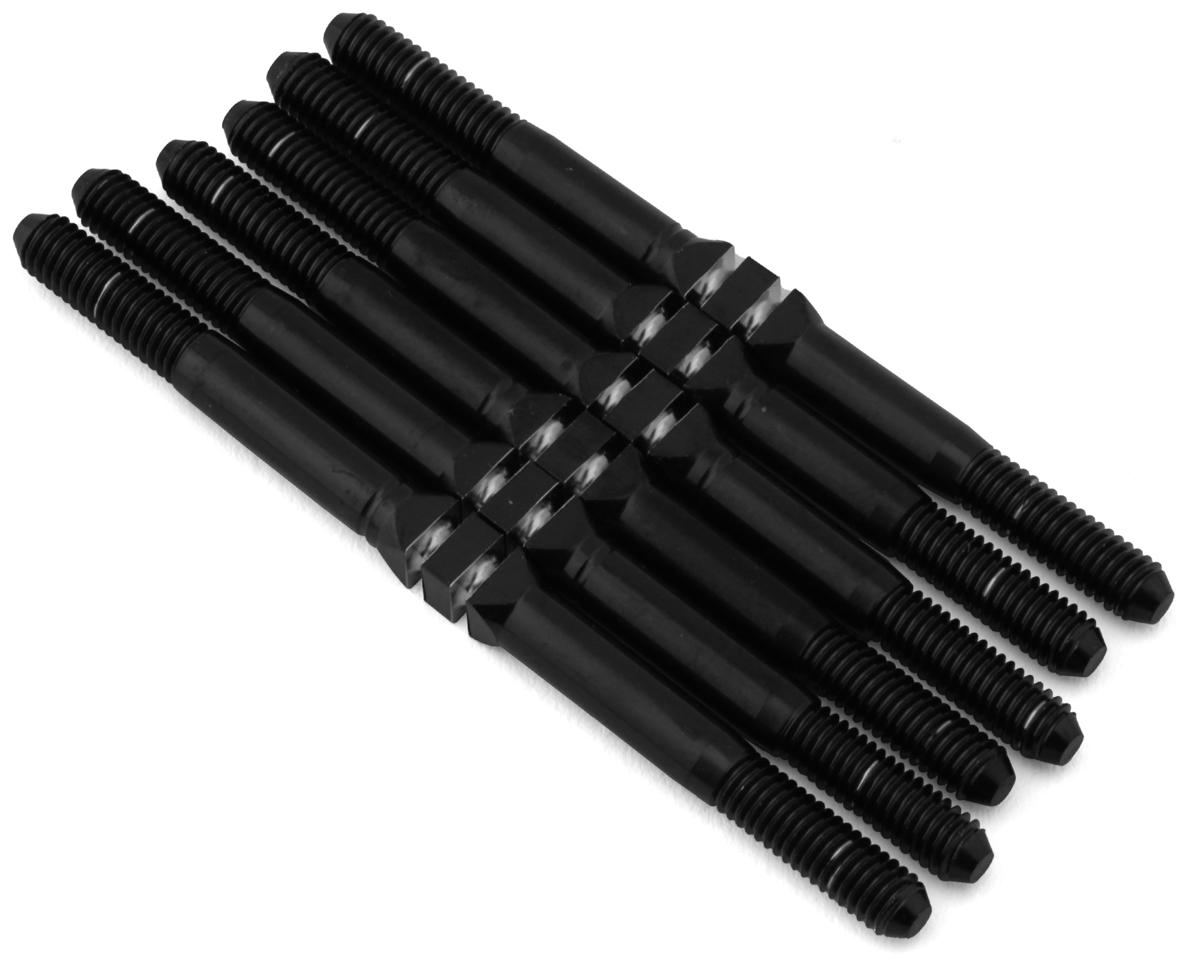 Whitz Racing Products HyperMax Schumacher LD3 3.5mm Titanium Turnbuckles (Black) (6)