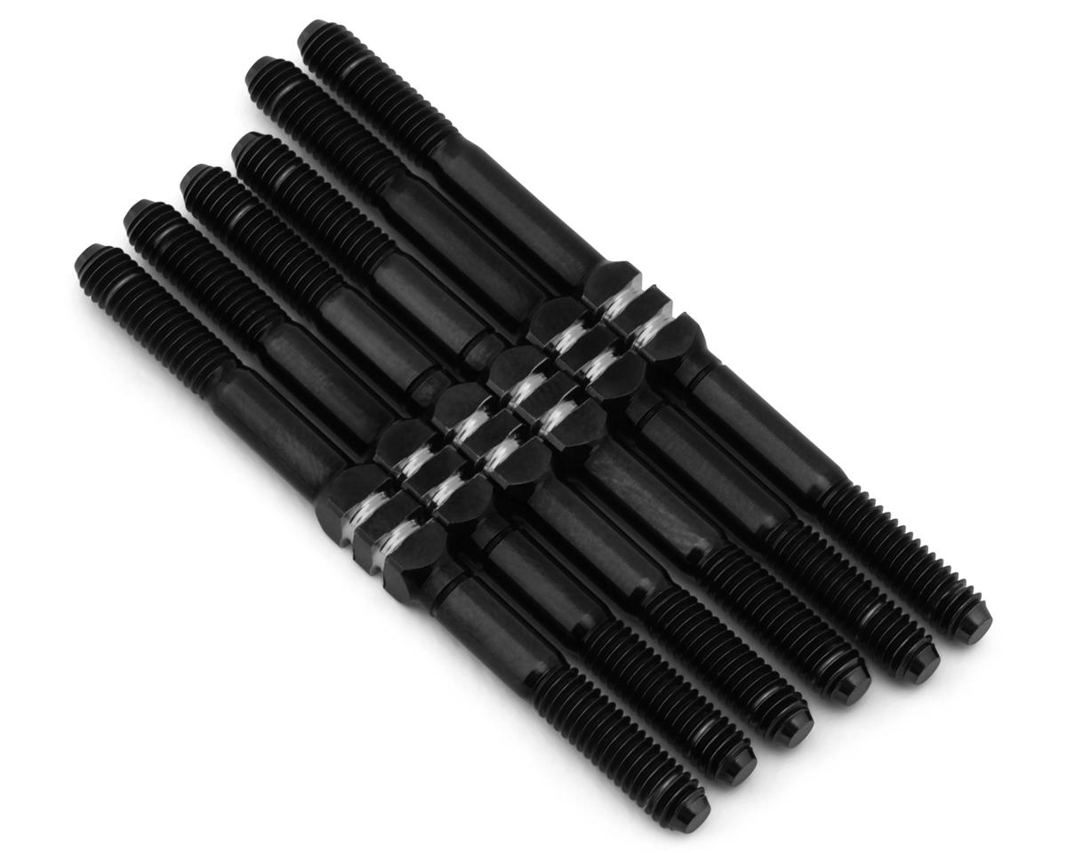 Whitz Racing Products TLR 22X HyperMax 3.5mm Titanium Turnbuckle Kit (Black)