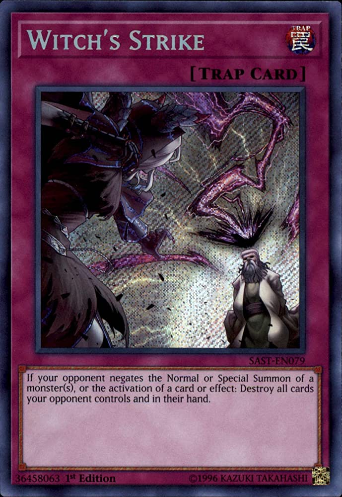 Witch's Strike (SAST-EN079) Secret Rare