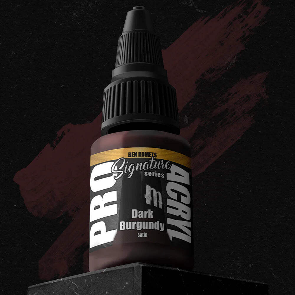 Monument Hobbies: PRO Acryl Signature Series - S15 Dark Burgundy (22mL