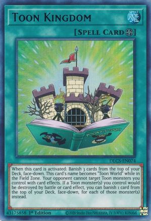 Toon Kingdom (DLCS-EN074) 1st Edition Purple