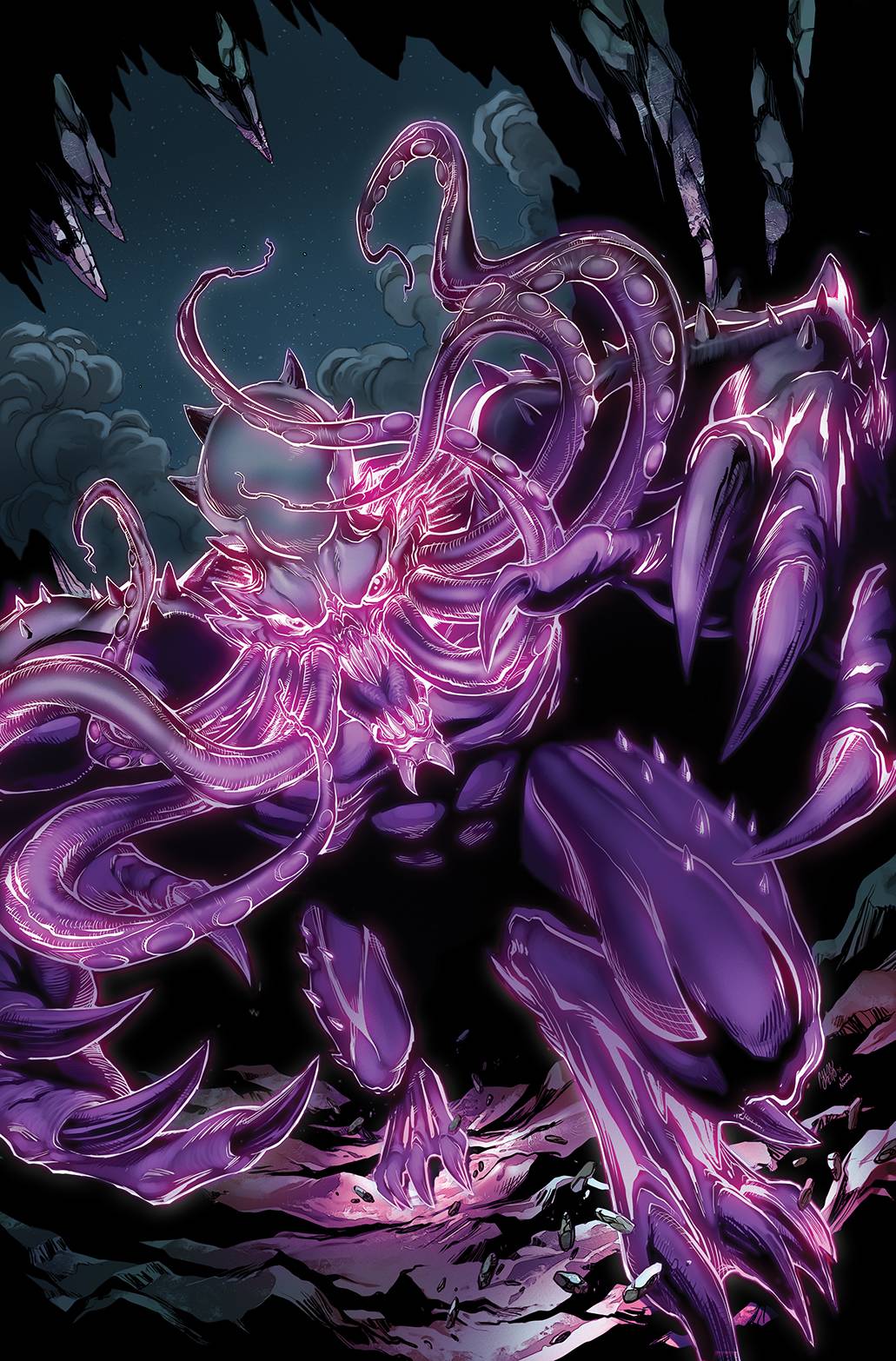 MYSTERE ANNUAL SPAWN OF ABYSS CVR A FAJARDO