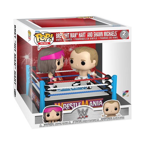 POP Figure Box Set: WWE - Bret 'Hitman' Hart and Shawn Michaels (2 Pac