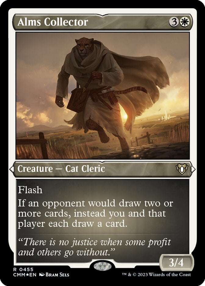 Alms Collector [#0455 Etched Foil] (CMM-R)